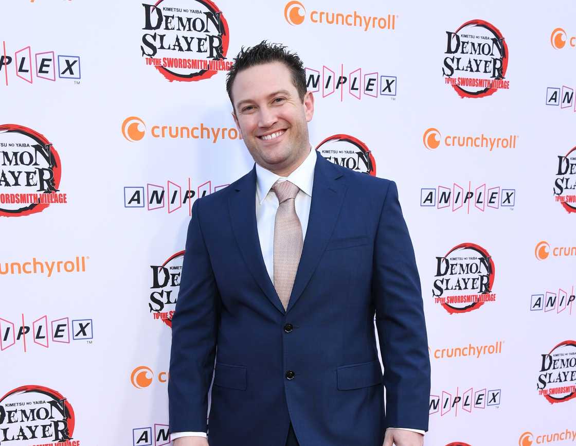 Bryce Papenbrook at Crunchyroll's "Demon Slayer: Kimetsu no Yaiba - To the Swordsmith Village" Los Angeles premiere