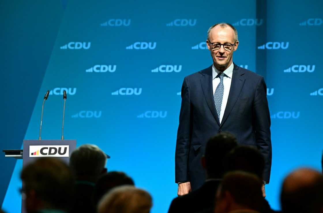 CDU leader Friedrich Merz is set to take over as German chancellor next week CDU leader Friedrich Merz is set to take over as German chancellor next week