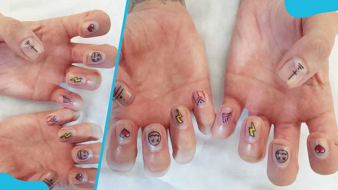 Playful chaos nail tattoos Playful chaos nail tattoos