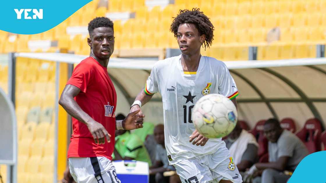 Michael Amer, Black Satellites, Accra Sports Stadium Michael Amer, Black Satellites, Accra Sports Stadium