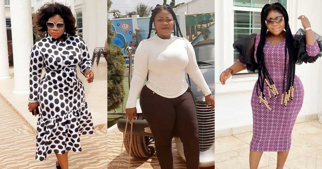 Bofowaa drops 'queenly' photos as she reacts to hubby Obofour's chieftancy; fans react Bofowaa drops 'queenly' photos as she reacts to hubby Obofour's chieftancy; fans react