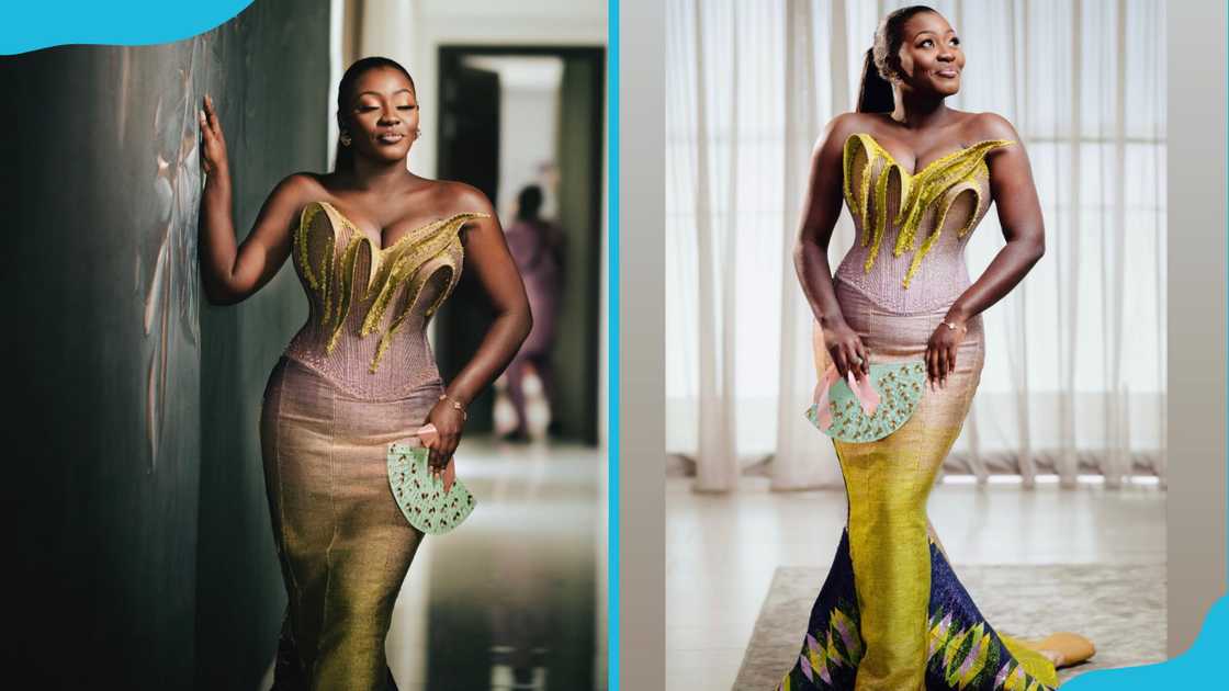 Fishbone corseted gown Fishbone corseted gown