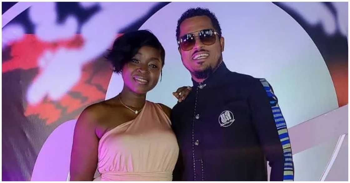 Van Vicker and his wife Mrs Van Vicker booed up in photo Van Vicker and his wife Mrs Van Vicker booed up in photo