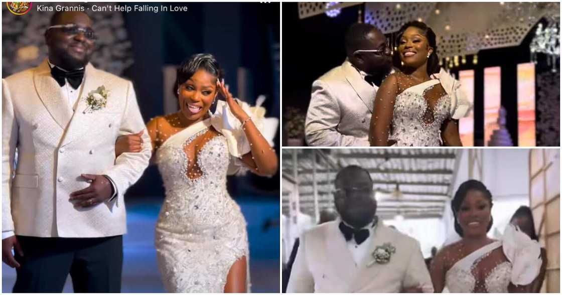 Wedding Dresses: Ghanaian Bride Sets High Standards As She Ties the Knot In An Elegant Thigh-High White Gown Wedding Dresses: Ghanaian Bride Sets High Standards As She Ties the Knot In An Elegant Thigh-High White Gown