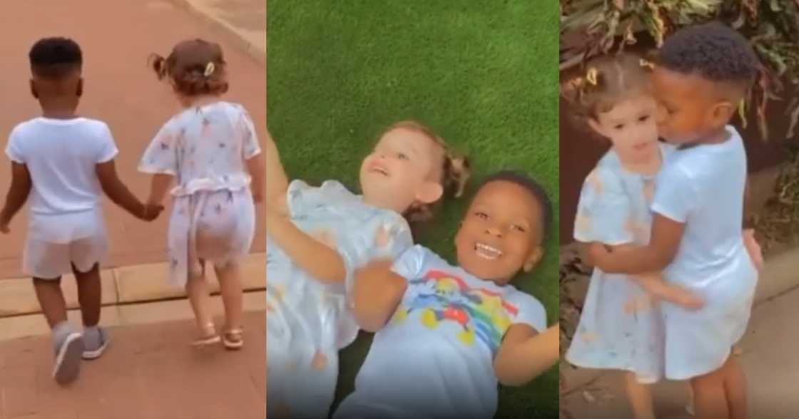 John Dumelo’s Son Finds Beautiful Friend in Canada; Express Deep Affection For Each Other In Video John Dumelo’s Son Finds Beautiful Friend in Canada; Express Deep Affection For Each Other In Video