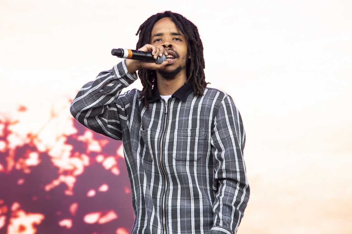 Earl Sweatshirt performs during BUKU Music + Art Project Earl Sweatshirt performs during BUKU Music + Art Project
