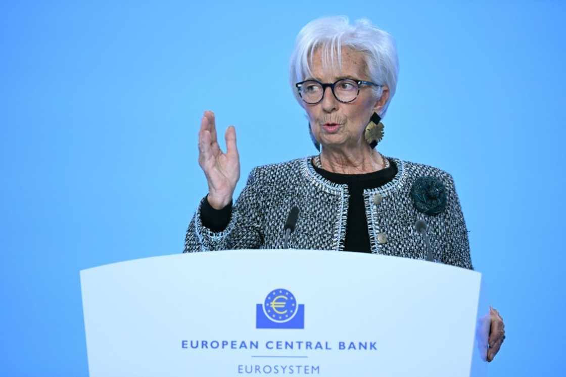 European Central Bank President Christine Lagarde said eurozone growth 'is likely to take a hit' if the United States goes into protectionism mode European Central Bank President Christine Lagarde said eurozone growth 'is likely to take a hit' if the United States goes into protectionism mode