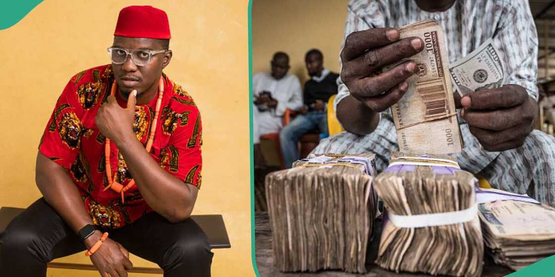 Video shows kind Igbo man distributing cash to Hausa and Yoruba people on a line Video shows kind Igbo man distributing cash to Hausa and Yoruba people on a line