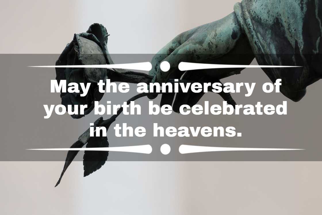 Happy birthday in heaven Happy birthday in heaven