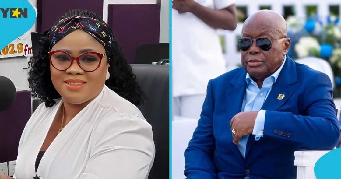 Deputy Director of Communication, Jennifer Oforiwaah Queen, Nana Akufo-Addo, former Ghanaian president, NPP Deputy Director of Communication, Jennifer Oforiwaah Queen, Nana Akufo-Addo, former Ghanaian president, NPP