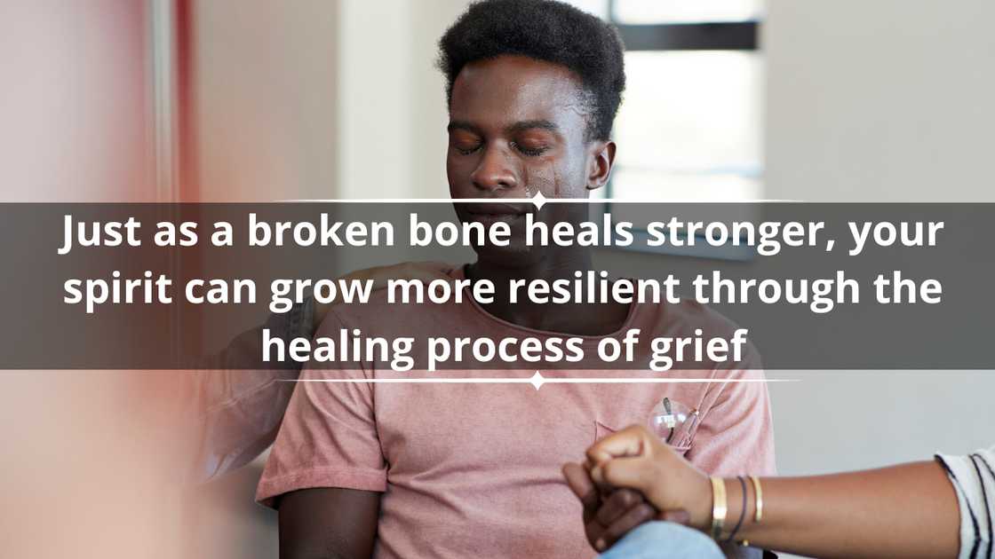 Strength healing grief quotes