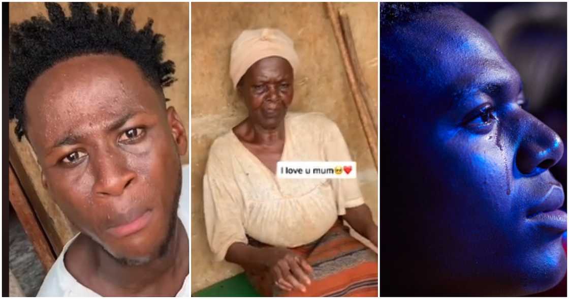 Emotional Young man Emotional Young man