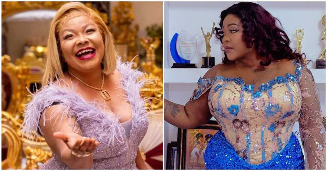 Agradaa and Mona Gucci Agradaa and Mona Gucci