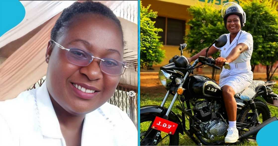 Sekesua midwife, helen szameshie, cash gift, motorcycle, good deed, ghana news, upper manya krobo district, pregnant woman, farm Sekesua midwife, helen szameshie, cash gift, motorcycle, good deed, ghana news, upper manya krobo district, pregnant woman, farm