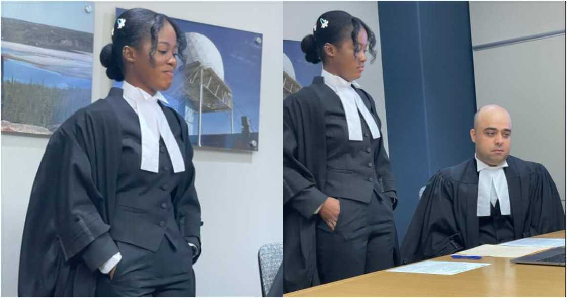 Abena Wiafe: Brilliant Ghanaian lady called to the Bar of the Province of Alberta in Canada; drops photos Abena Wiafe: Brilliant Ghanaian lady called to the Bar of the Province of Alberta in Canada; drops photos