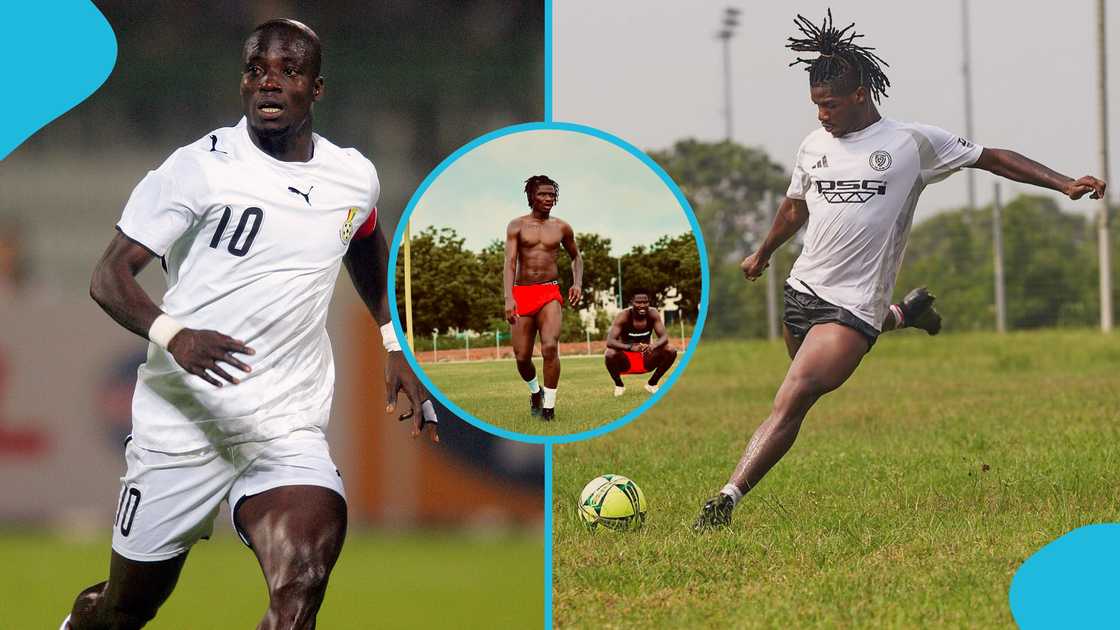 Stephen Appiah, Rodney Appiah, Accra Great Olympics, Sporting FC. Stephen Appiah, Rodney Appiah, Accra Great Olympics, Sporting FC.