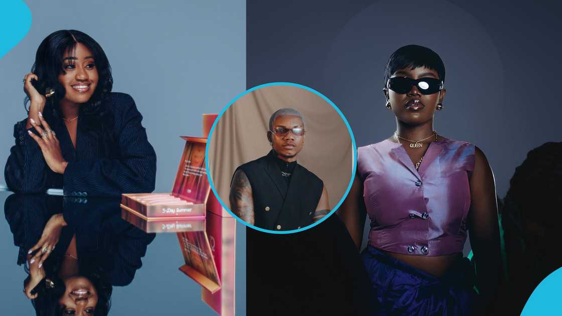 Gyakie, KiDi, Gabrielle Nokoe, Emy Africa, Young Influencers, Ghanaian Celebrities, New Generation Gyakie, KiDi, Gabrielle Nokoe, Emy Africa, Young Influencers, Ghanaian Celebrities, New Generation