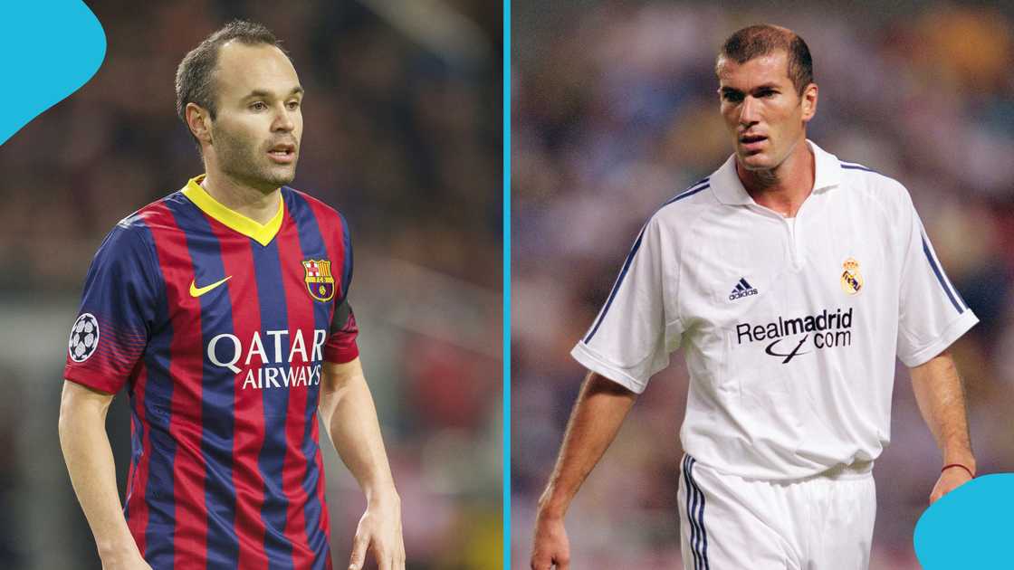 Andres Iniesta, Zinedine Zidane, Iniesta Barcelona legend, Iniesta retires, Iniesta World Cup goal, Iniesta Champions League