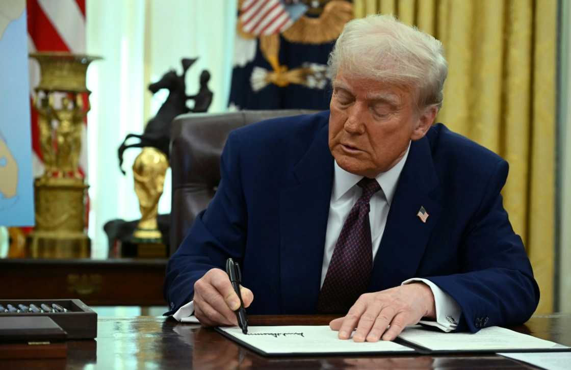 Donald Trump signed an Executive Order on reciprocal tariffs Thursday but his commerce secretary nominee said they might not be implemented until April, giving room for negotiations Donald Trump signed an Executive Order on reciprocal tariffs Thursday but his commerce secretary nominee said they might not be implemented until April, giving room for negotiations