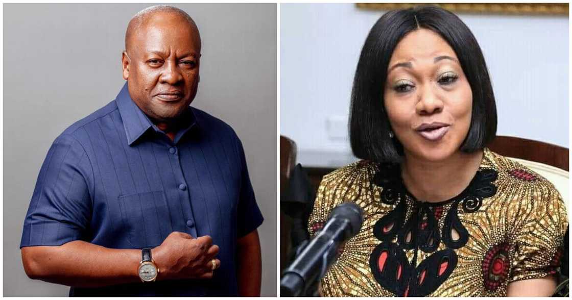 Former president John Mahama has slammed EC boss Jean Mensa for her legendary hostility towards the NDC Former president John Mahama has slammed EC boss Jean Mensa for her legendary hostility towards the NDC