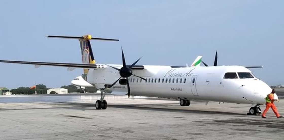 PassionAir Kumasi bound flight landed at Ivory Coast airport due to bad weather - Management explains PassionAir Kumasi bound flight landed at Ivory Coast airport due to bad weather - Management explains