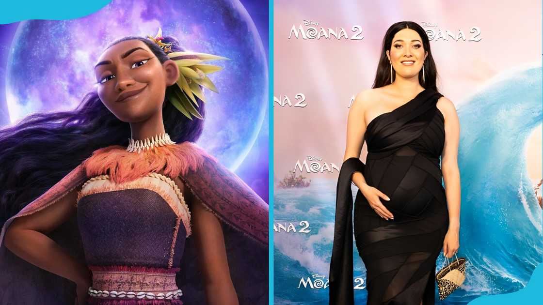 Matangi in a scene from the film (L). New Zealand actress Awhimai Fraser (R).