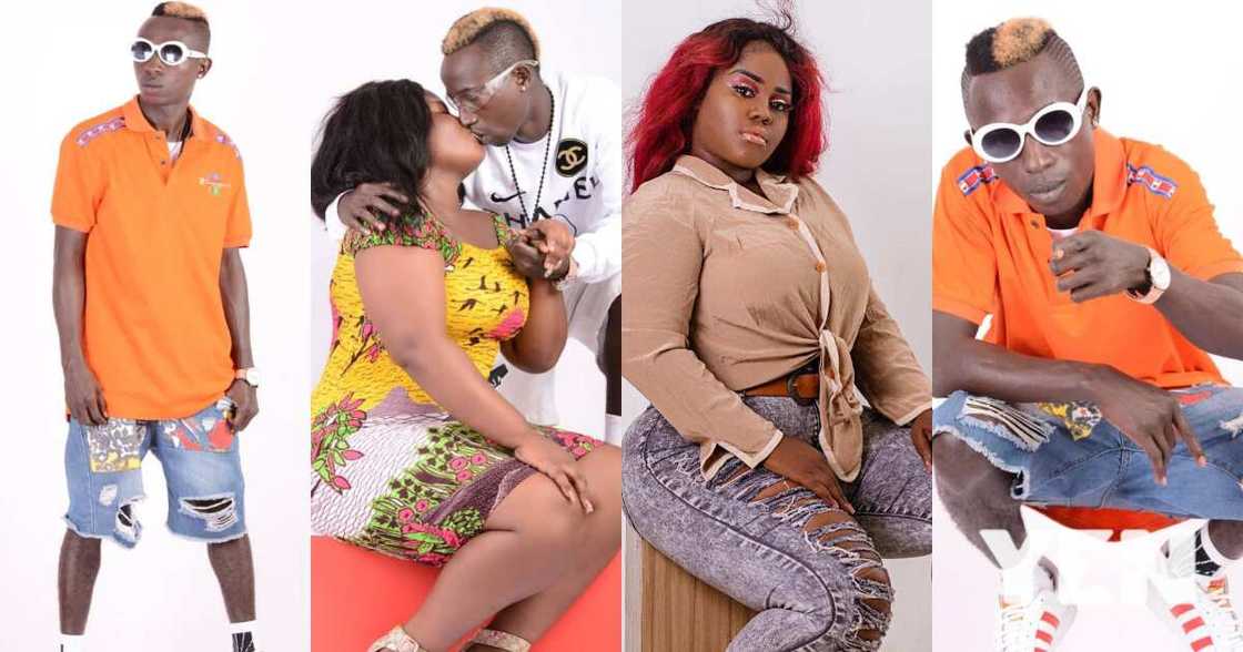 Patapaa’s ex-girlfriend, Queen Peezy, speaks on his marriage to his white wife, Liha Miller