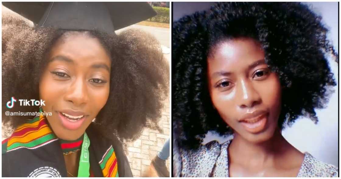 Pretty lady says a master's degree will not change her plans of becoming a housewife Pretty lady says a master's degree will not change her plans of becoming a housewife
