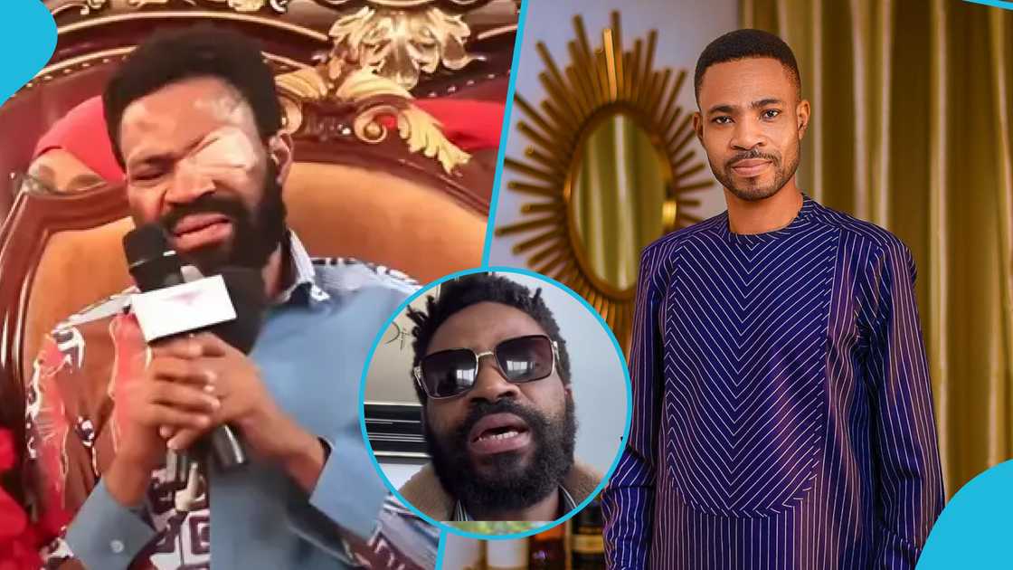 Kofi Adoma Nwanwani, Miracle Adoma, Dormaahene, Shooting incident, Eye surgery, Ibrahim Mahama sponsors Kofi Adoma, Eye surgery recovery