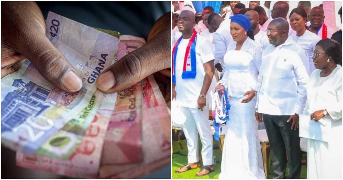 The cedi's challenges dominated NPP's thanksgiving service on December 29, 2022.