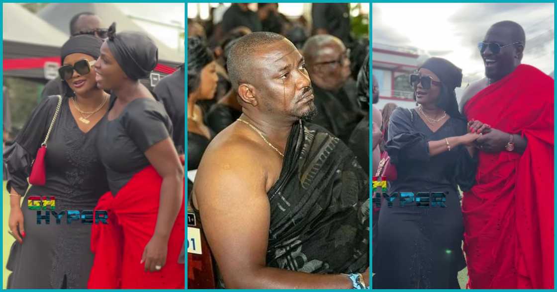 McBrown at Dumelo's mom's funeral McBrown at Dumelo's mom's funeral