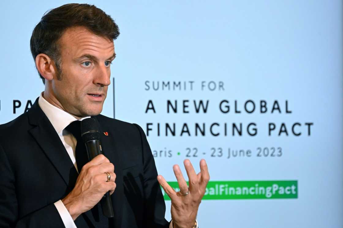 French President Emmanuel Macron is seeking to build a consensus around overhauling the global financial order French President Emmanuel Macron is seeking to build a consensus around overhauling the global financial order