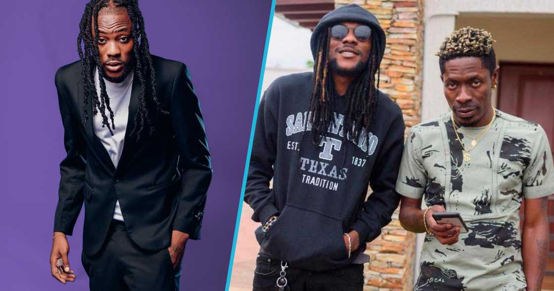 Addi Self and Shatta Wale in photos Addi Self and Shatta Wale in photos