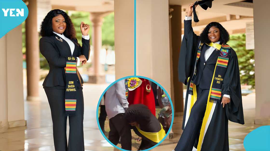 University of Energy and Natural Resources (UENR), Tertiary, Education, Ghana, Graduation ceremony, Valedictorian, Overall Best Student, People, Fathers love, Appreciation of fathers, Daddies girl