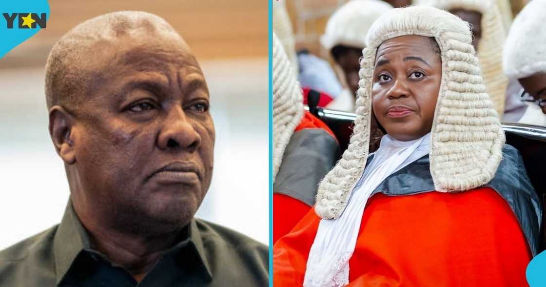 Gertrude Torkornoo, President John Mahama, Chief Justice, Supreme Court, 1992 constitution.