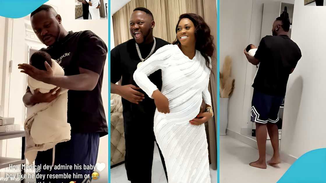 Medikal, Eazzy, Medikal and Eazzy, Space Frimpong, Medikal's children, Eazzy's child