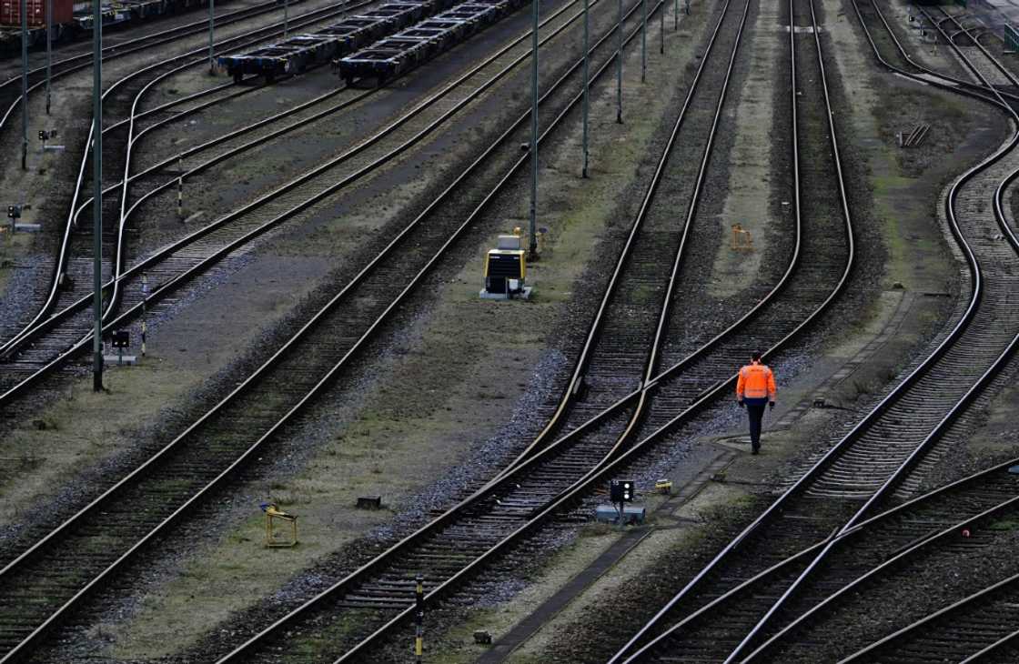 Rail traffic comes to a standstill as German train drivers strike again Rail traffic comes to a standstill as German train drivers strike again