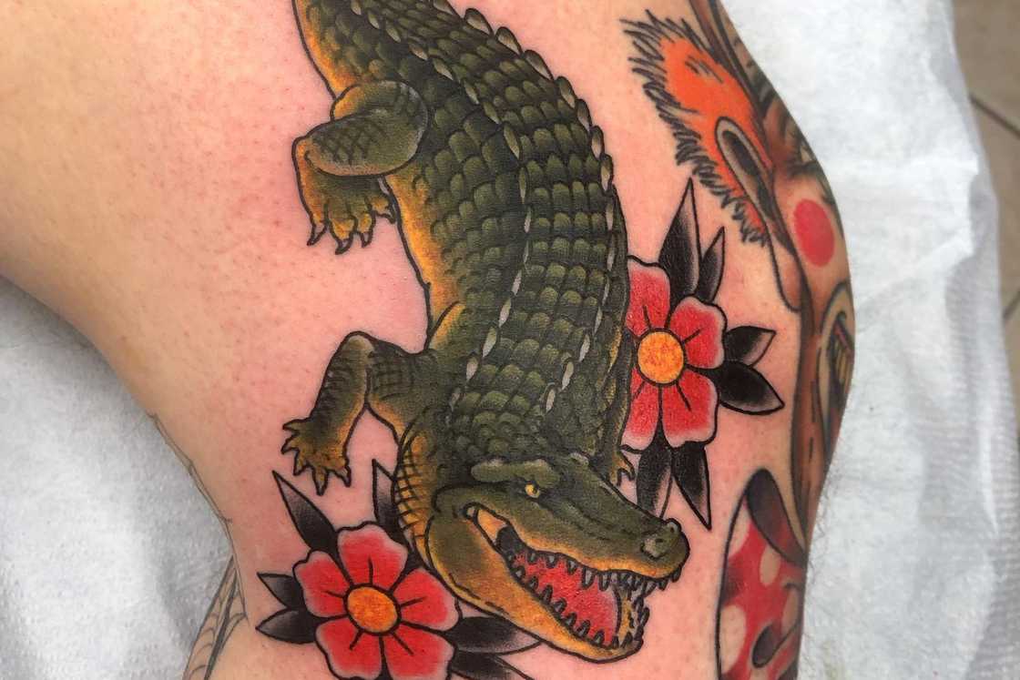 knee tattoos for men knee tattoos for men