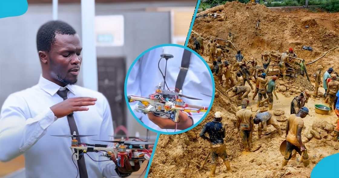 knust, galamsey, illegal mining, ghana, small-scale mining, knust students, aerospace engineering students in Knust