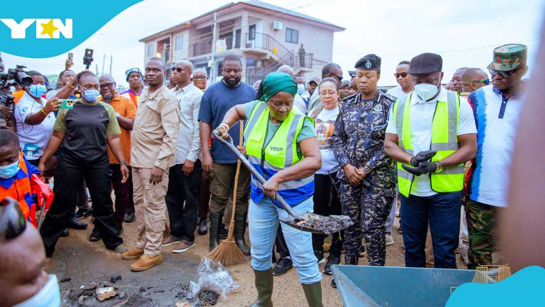 Mahama, Jane Naana, Cleaning, National General Cleaning Exercise, Sanitation