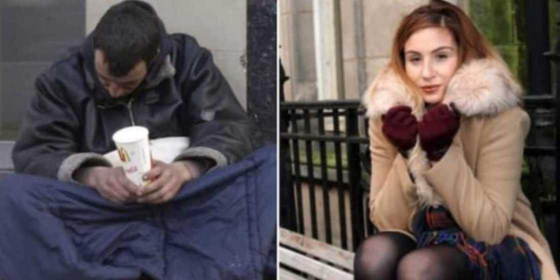 Robbie was kind to a lady and was massive rewarded Robbie was kind to a lady and was massive rewarded