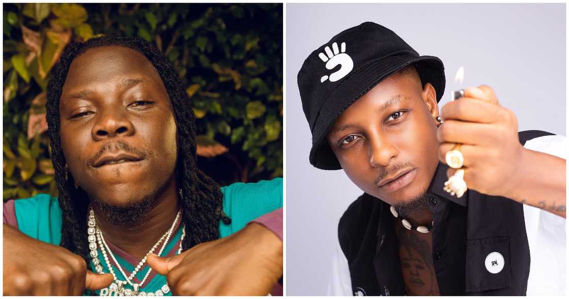 Kelvynboy and Stonebwoy Kelvynboy and Stonebwoy