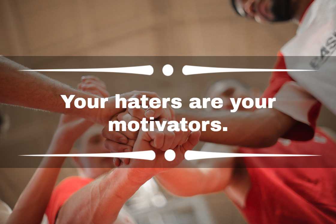 haters quotes