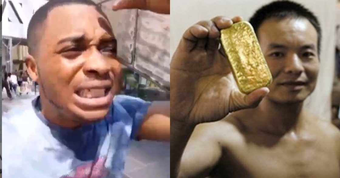 Chinese spoil your water, take your gold & later give you some to borrow -Twene Jonas Chinese spoil your water, take your gold & later give you some to borrow -Twene Jonas