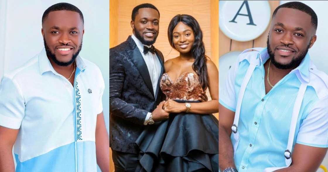 Tracy celebrates her husband Kennedy Osei on his birthday