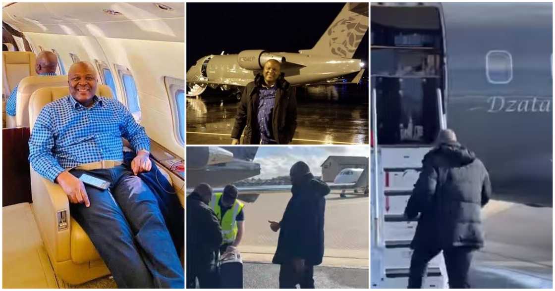 Ibrahim Mahama, Engineers & Planners CEO, Dzata Jet, Ibrahim Mahama's Private Jet, Bombadier 604, Ghanaian Millionaire, Richest Businessemen In Ghana Ibrahim Mahama, Engineers & Planners CEO, Dzata Jet, Ibrahim Mahama's Private Jet, Bombadier 604, Ghanaian Millionaire, Richest Businessemen In Ghana