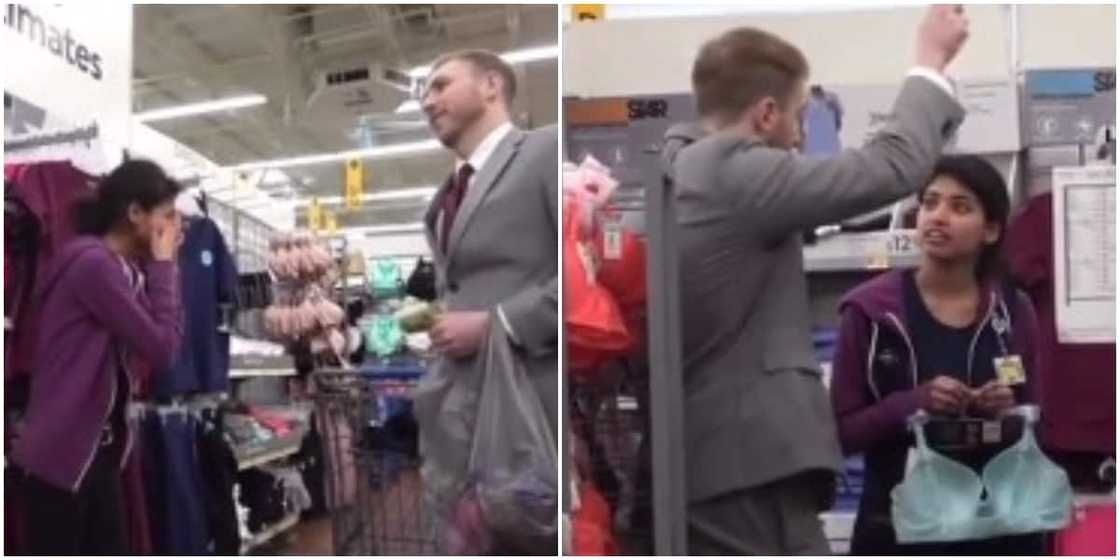 Reactions as young lady surprisingly keeps calm and smiles as her boss sacks her in prank video Reactions as young lady surprisingly keeps calm and smiles as her boss sacks her in prank video