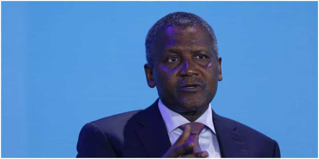 Aliko Dangote now ranked 117th in the latest global billionaires index Aliko Dangote now ranked 117th in the latest global billionaires index