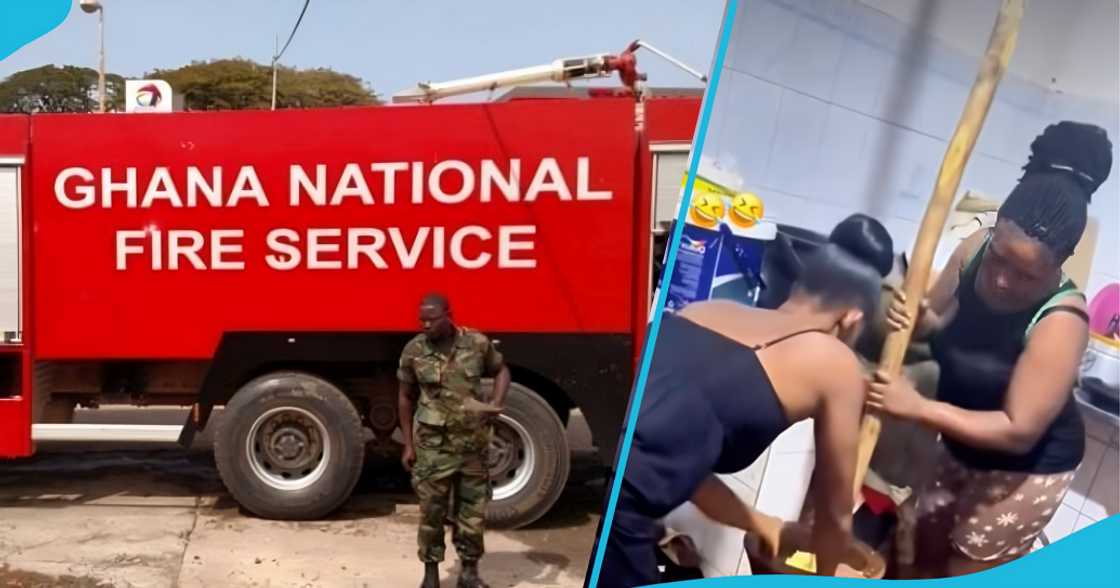 Ghana fire officer, floodwaters, pounding fufu, women in ghana, ghana, flood, ghana flood, ghana flood 2025 Ghana fire officer, floodwaters, pounding fufu, women in ghana, ghana, flood, ghana flood, ghana flood 2025