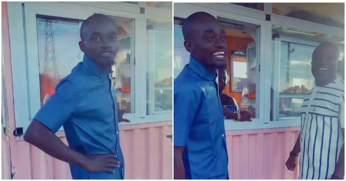 Lil Win buys food Lil Win buys food